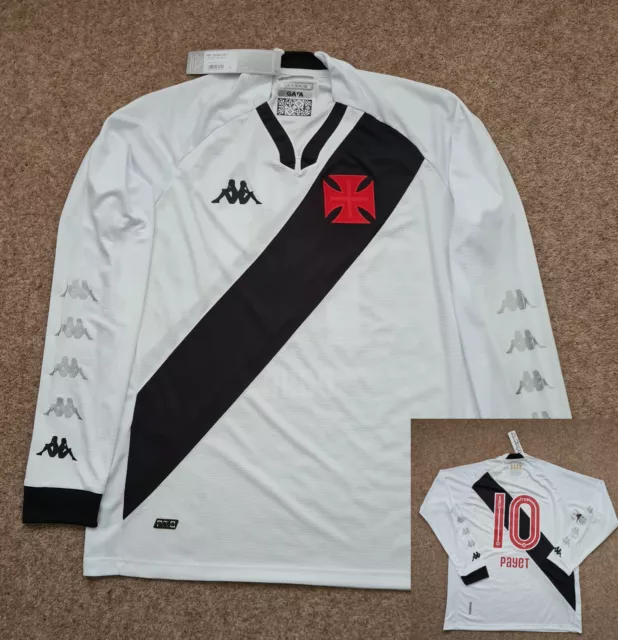 Vasco da Gama 2022 Away Football Shirt Authentic Rare L/S Large XL Payet 10 BNWT