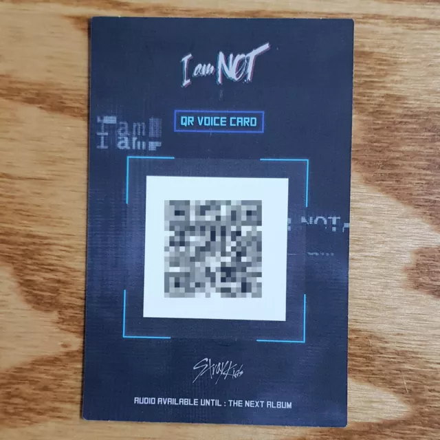 Unit Cut Official Photocard Stray Kids 1st Mini Album I am Not Genuine Kpop 2