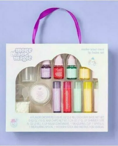 More Than Magic Beauty DIY Make-Your-Own Lip Balm Winter Gift Set 16pcs