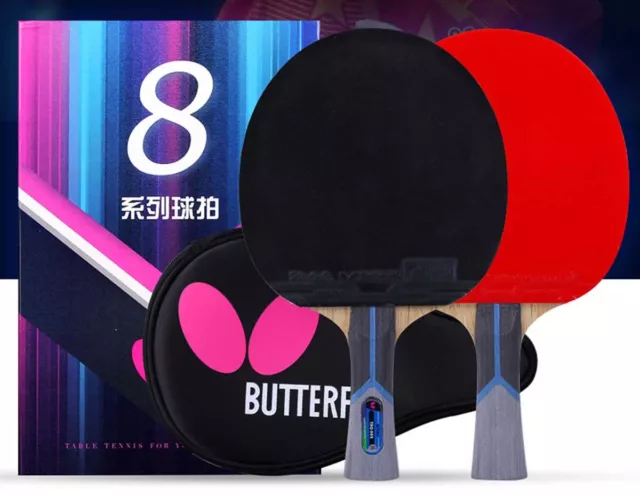 Butterfly Table Tennis Paddle / Bat / PingPong Racket TBC-802 TBC802 w/Case, AUD