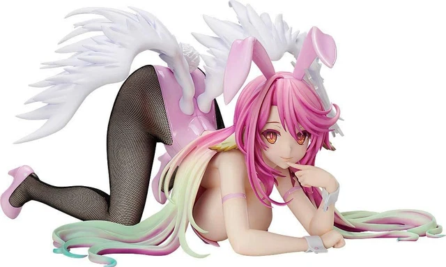 No Game No Life Jibril Bunny Ver. 1/4 Scale PVC Pre-painted Figure Near Mint JPN