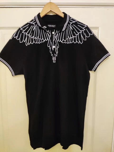Marcelo burlon t shirt bianca e nera hotsell