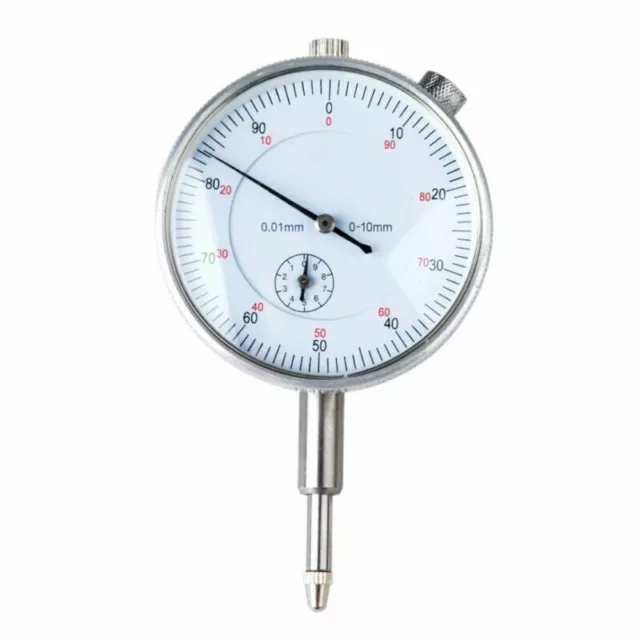 Genauigkeit Messuhr Messbereich Meßwerkzeug 0-10mm 0,01mm Indicator Analog