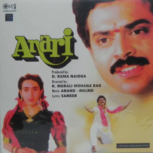 Anari LP Vinyl Record Music Anand Milind Bollywood Hindi Film Ost Indian Mint