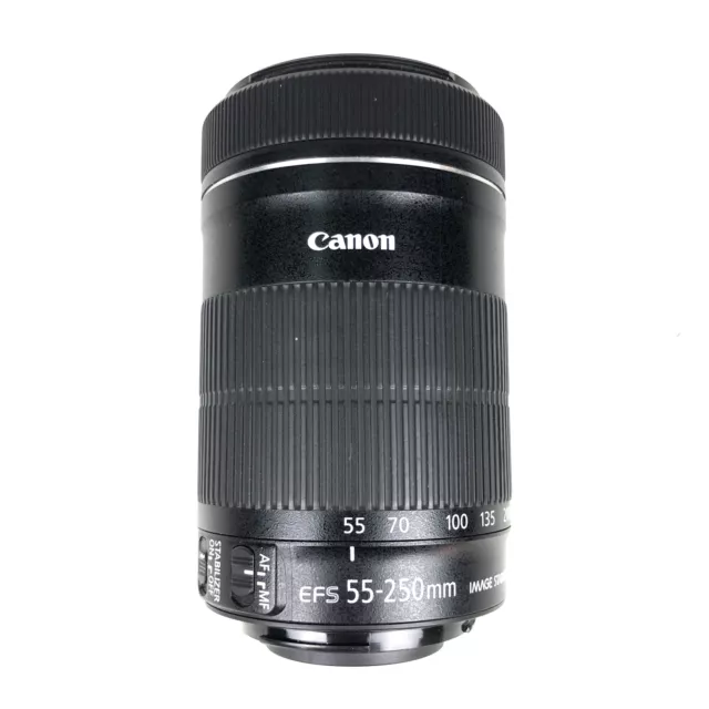 Canon Zoom Lens EF-S 55-250mm IS STM Objektiv - Refurbished sehr gut - Garantie 3