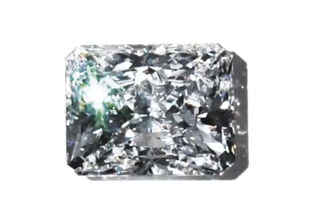 10 ct Radiant Cut Extreme Fire Top CZ Imitation Moissanite Simulant 15 x 11 mm