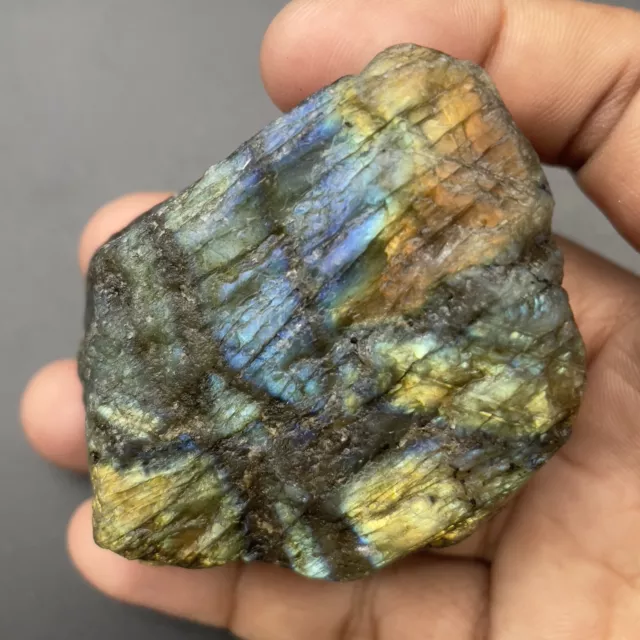 756 Cts Natural  Labradorite Reiki healing Crystal Rough loose Gemstone