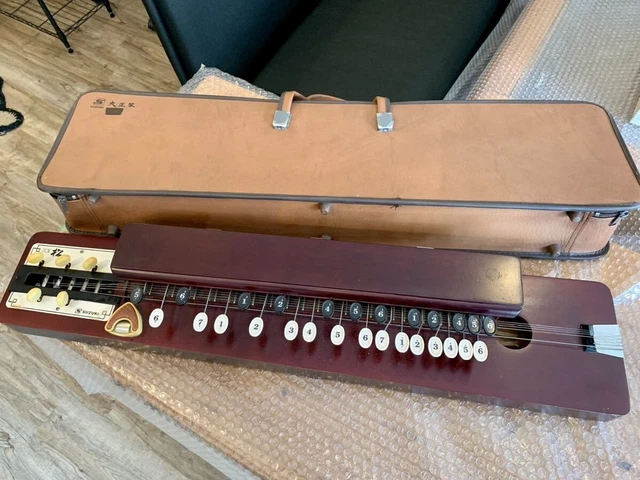 Suzuki Electric Taishogoto Taishokoto Special Matsu Japan Harp Koto with Case