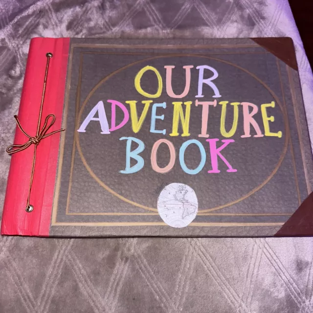 Disney Parks Pixar UP My Adventure Book Replica Hardbook Journal Notebook  New