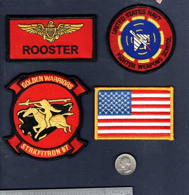 BRADLEY ROOSTER BRADSHAW TOP GUN Maverick VFA87 US Navy Squadron Patch