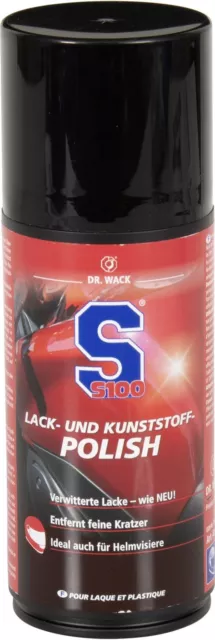 S100 Lack und Kunststoff Politur Polish Pflegemittel Pflege Motorrad von Dr.Wack