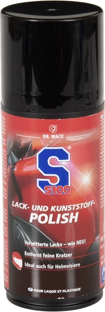 S100 vernice e plastica lucidatura polish prodotti per la cura moto di Dr. Wack