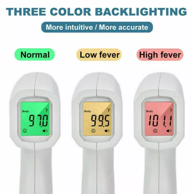 Forehead Thermometer for Adults and Children Non- Contact Digital Infrared NEW 2