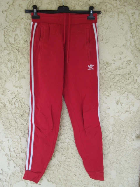 Jogging adidas rouge vintage sales