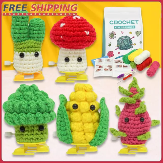 Cactus Toys Crochet Starter Kit Creative DIY Knitting Supplies for Adults Kids