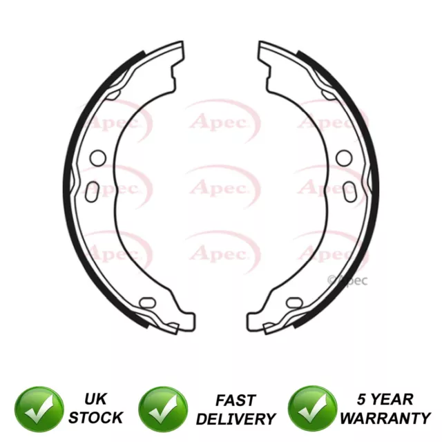 Hand Brake Shoes Set Rear SJR Fits Fiat Ducato Citroen Relay Peugeot Boxer #2