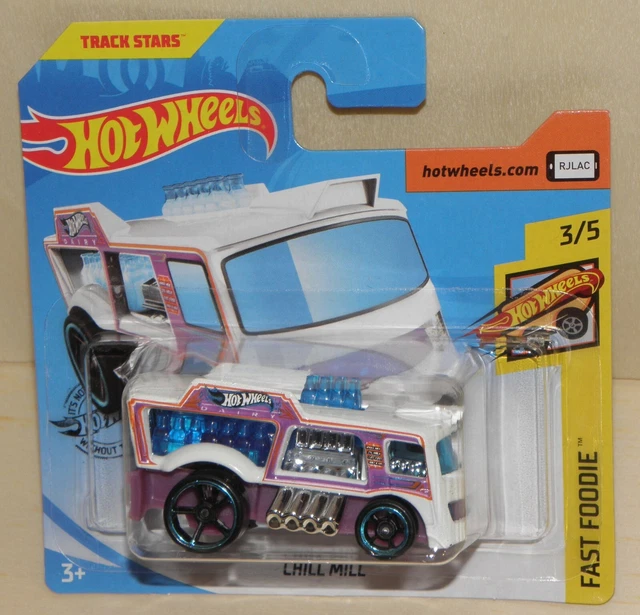 Hot Wheels Chill Mill Diecast Car | Fast Foodie Series 1:64 Scale | Modified Milk Truck Toy 10 thumbnail image