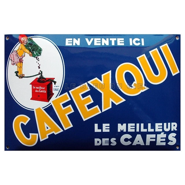 Plaque humoristique émaillée 10x15cm : malgré les apparences
