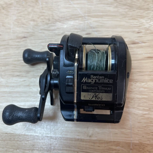 SHIMANO BANTAM MAGNUMLITE Plus 2001 SG - Good Working Order