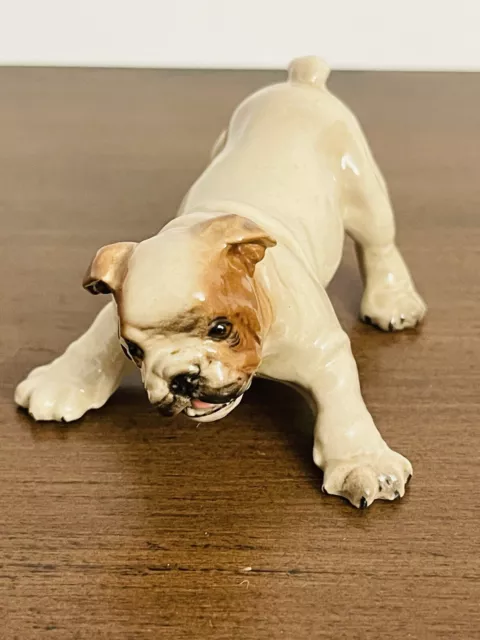 Monrovia Hagen Renaker Pedigree Dogs English Bulldog Winston Figurine