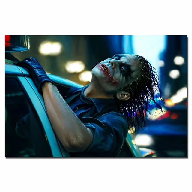 Toile Tableau Film Le Joker - 50x75 Cm - Neuf Sous Emballage