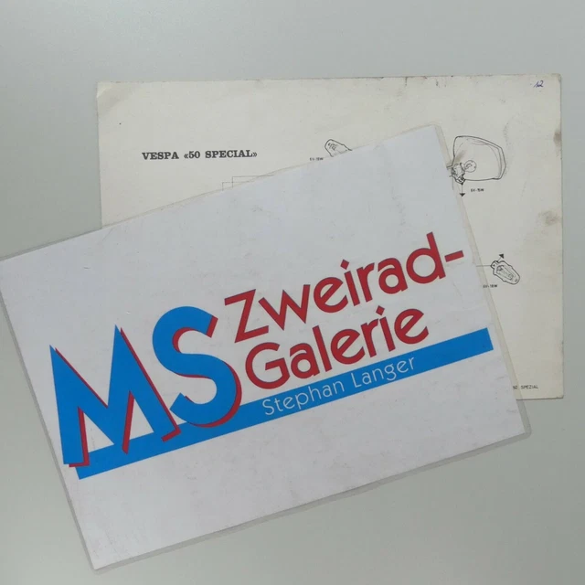 Vespa 50 Special Wiring Diagram Wiring And Electrical Compon