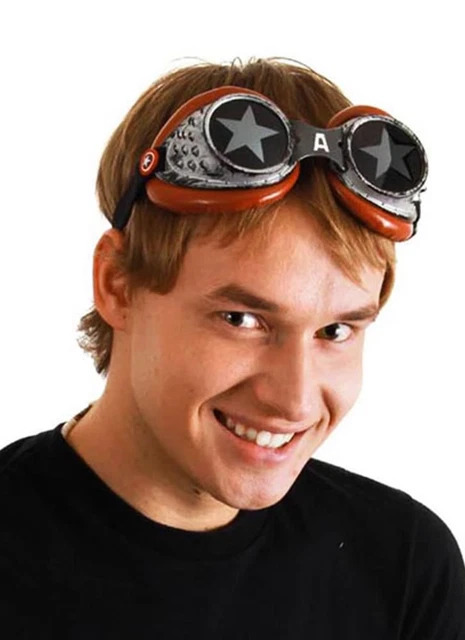 Captain America Radioactive Costume Goggles Adult One Size
