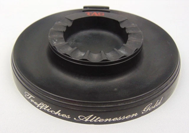 Vintage Tag Ashtray - Man Cave - Home Bar  - Harry Davies - Daka Ware The winner