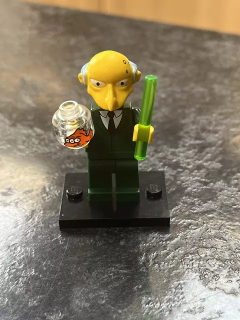 lego minifigure simpsons series 1 Mr Burns