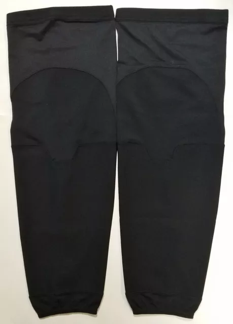 NEW PITTSBURGH PENGUINS Reebok All Black Pro Practice Hockey Socks Size XL NEW PITTSBURGH PENGUINS Reebok All Black Pro Practice Hockey Socks Size XL
