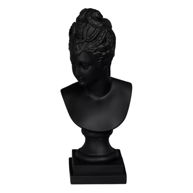 Deko-Figur Schwarz 16,7 x 14,5 x 39 cm