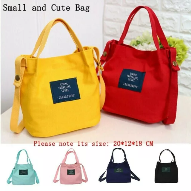 Women's Canvas Handbag Shoulder Messenger Bag Satchel Crossbody Tote Bags