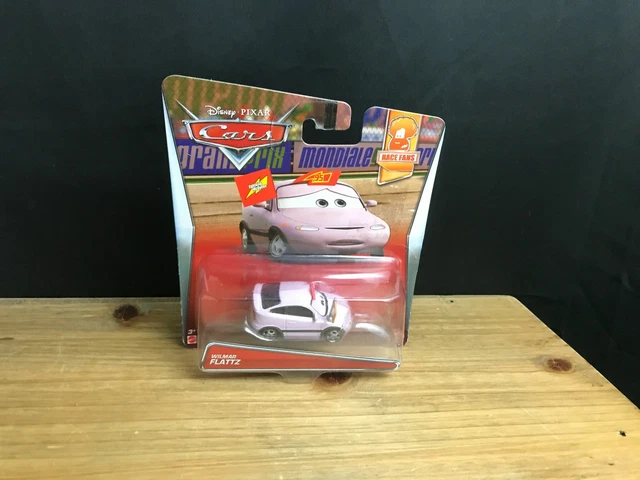 2016 MATTEL Disney Pixar Cars RACE FANS WILMAR FLATTZ NEW NIB 7 OF 14 DIE-CAST
