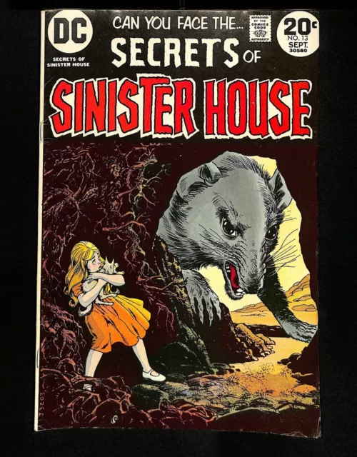 Secrets of Sinister House (1972) #13 Deadly Muffins!!! DC Comics 1973