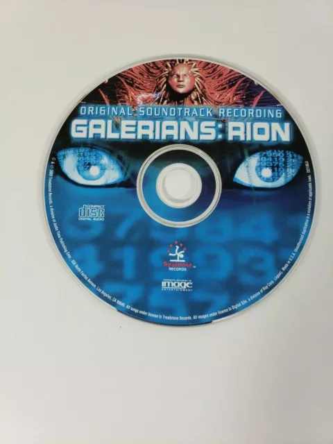 Galerians : Rion - Soundtrack- CD Music Disc Only - Replacement Disc