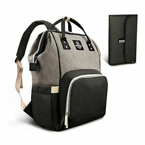 Pipi bear Diaper Bag Travel Backpack Large Capacity Tote Shoulder Nappy Bag