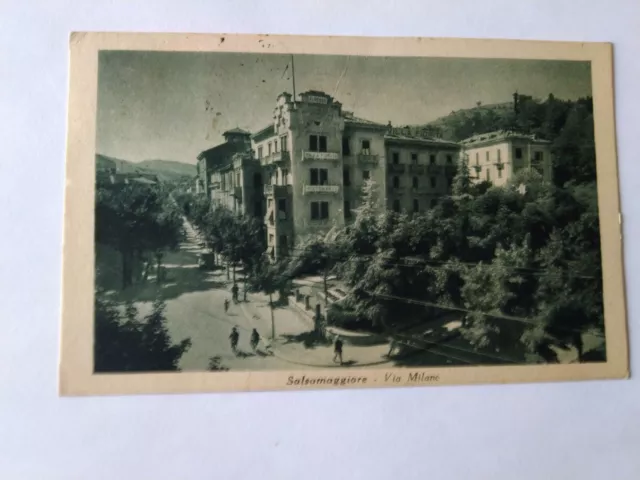 CARTOLINA - SALSOMAGGIORE Albergo Villa Fiorita 