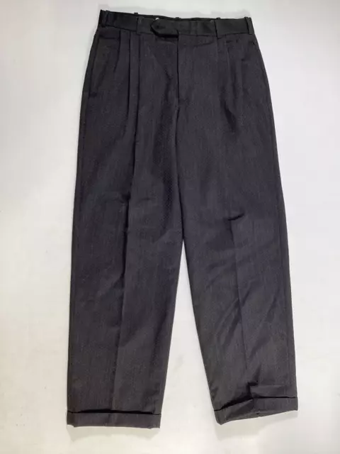 Mens Unbranded Gray Dress Pants Size 32x29.5 EUC