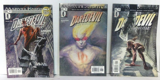 Marvel Knights Daredevil (The Man Without Fear) Vol. 2 #41 48 49 MINT 9.9 WHITE