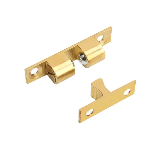 Brass Magnetic Catch Cupboard Door Latch Cabinet Catch Magnet Strong Clip Buckle