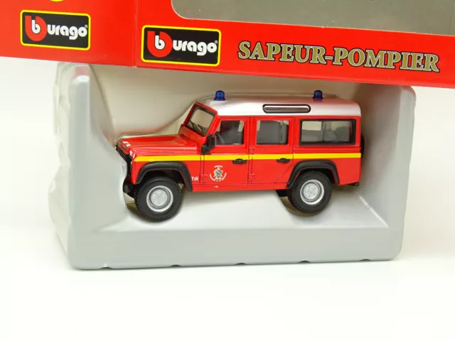 Burago 1/43 - Land Rover Defender TDI Pompiers