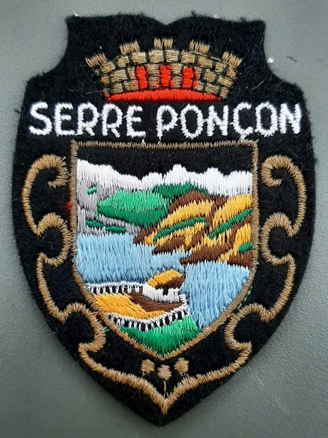 ECUSSON ANCIEN VILLE de HYÈRES Var Insigne Patch tissu circa 1960 ORIGINAL EUR 6,99 - FR