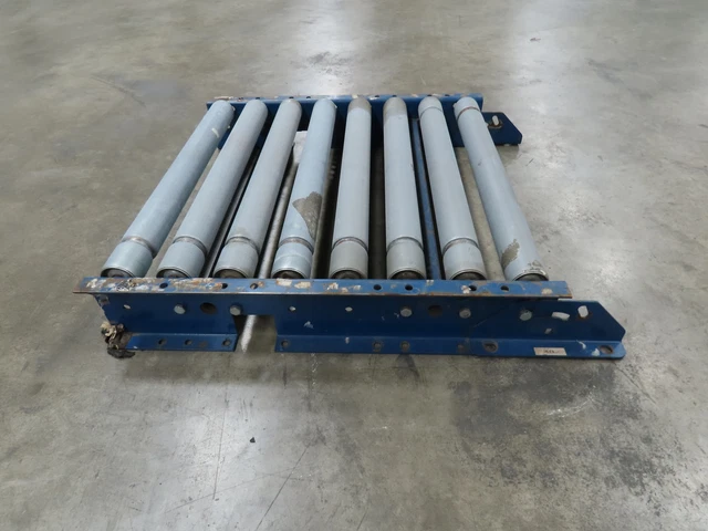 Ermanco XenoROL 24"x 24" Steel Gravity Roller Conveyor Add-On Section 22" BF