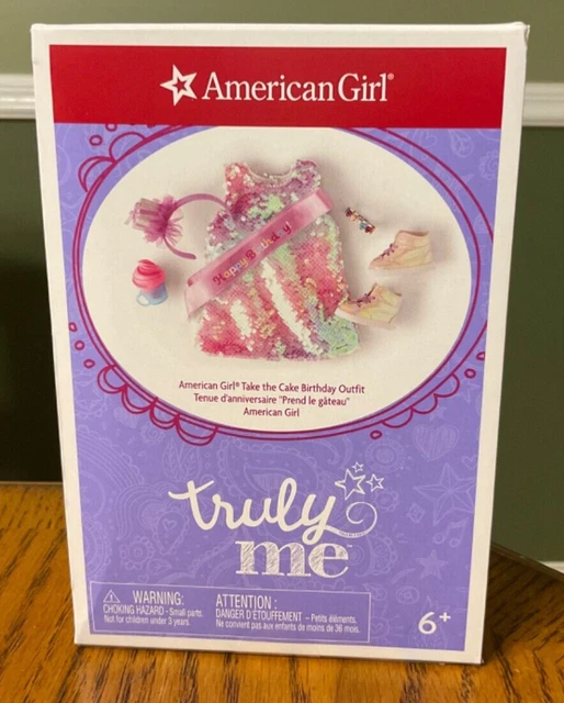 American Girl TAKE THE CAKE BIRTHDAY OUTFIT for 18" dolls NEW IN BOX!