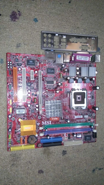 Carte Mère MSI MS-7525 Socket 775 - Version 1.0 - MicroATX - DDR2 - Occasion Testée OK