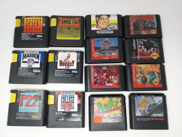 Lot Of 14 Sega Genesis Games