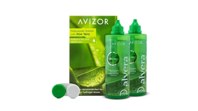 Avizor Alvera Multipack (2x350ml)  All-in-One Lösung von Avizor