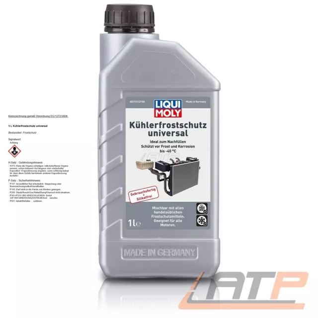 Liqui Moly 1 L Liter Kühlerfrostschutz Universal Kühlerschutz Frostschutzmittel