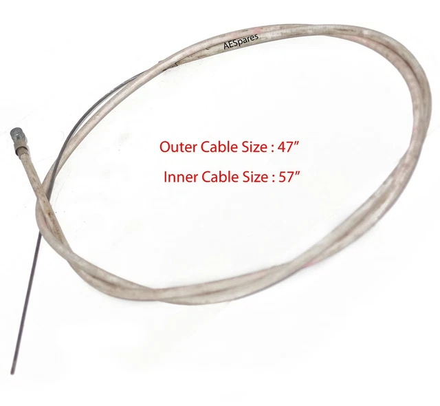 Cavo Freno Anteriore Per Mini ATV Quad 47cc 49cc - Ricambio Per Quad 2 Tempi, Lunghezza 35" - Foto 5