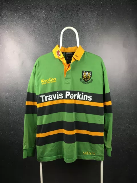 Celtic Warriors RARE vintage Green Kooga rugby shirt size XXL